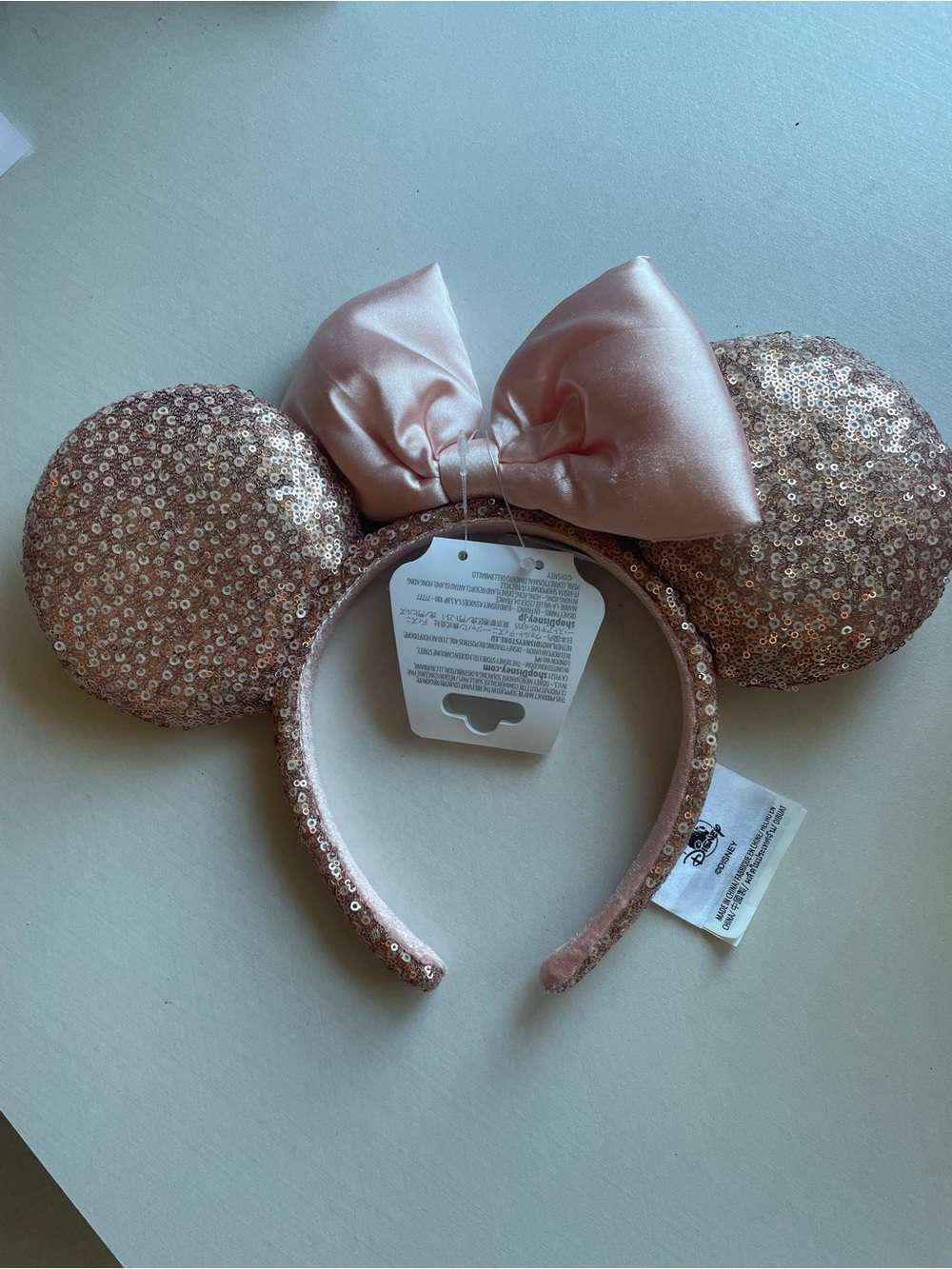Discontinued Disney Rose Gold Mouse Ears (NWT)